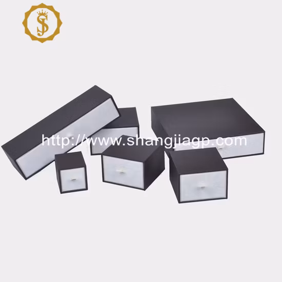 Custom High Quality Hand Made Paper Drawer Jewelry Packaging Box
